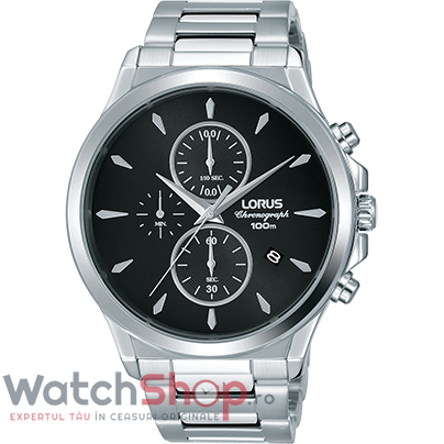 Ceas Lorus by Seiko Barbatesc Sport Negru Dress RM395EX-9 Quartz Original cu Comanda Online