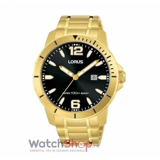 Ceas Lorus by Seiko Barbatesc Sport Negru s RH958JX-9 Quartz Original cu Comanda Online