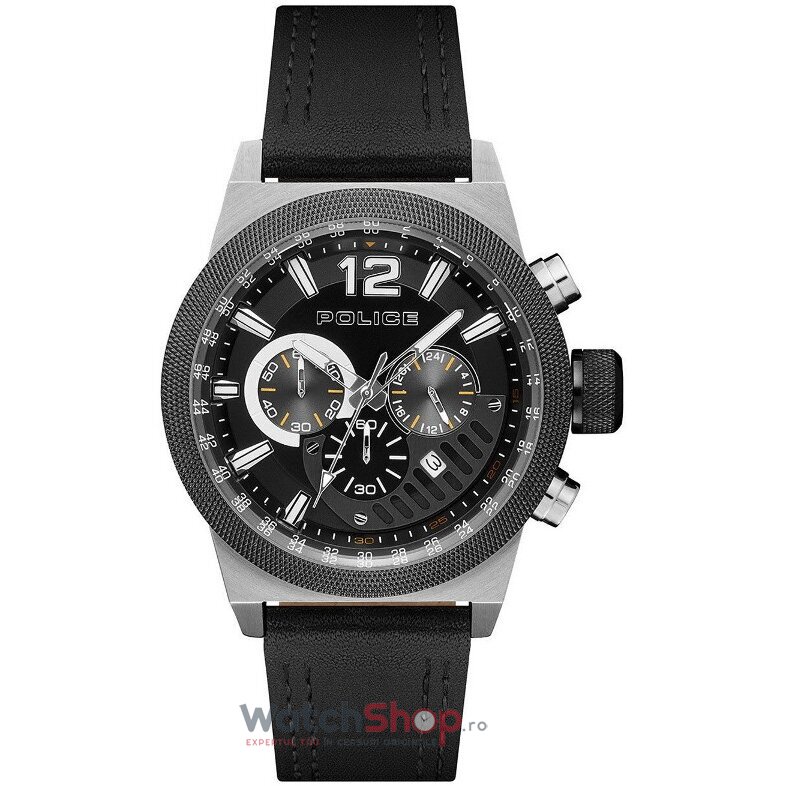 Ceas Barbatesc Sport Police Negru LADBROKE 15529JSTB/02 Quartz Original cu Comanda Online