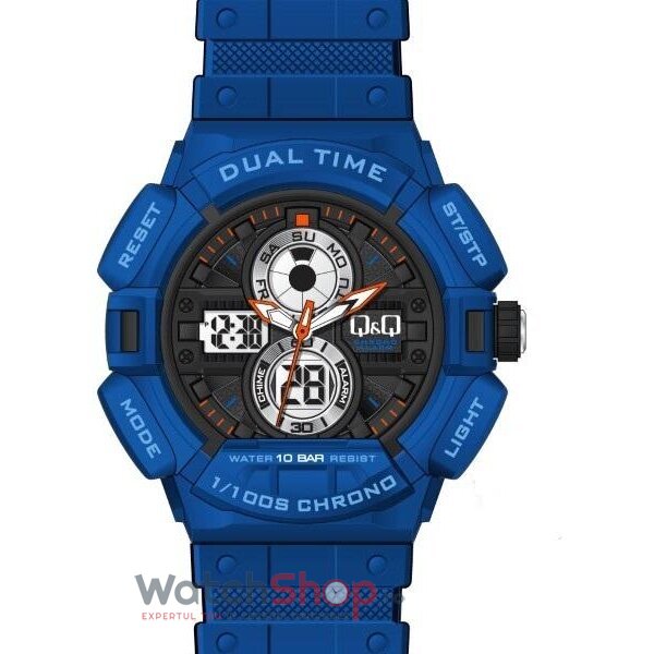 Ceas Barbatesc Sport Q&Q Gri GW81J805Y Quartz Original cu Comanda Online