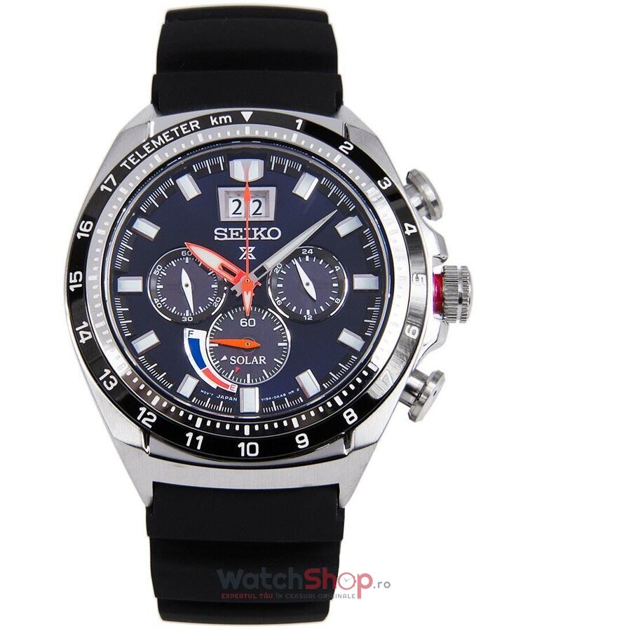 Ceas Barbatesc Sport Seiko Albastru Prospex SSC605P1 Quartz Original cu Comanda Online