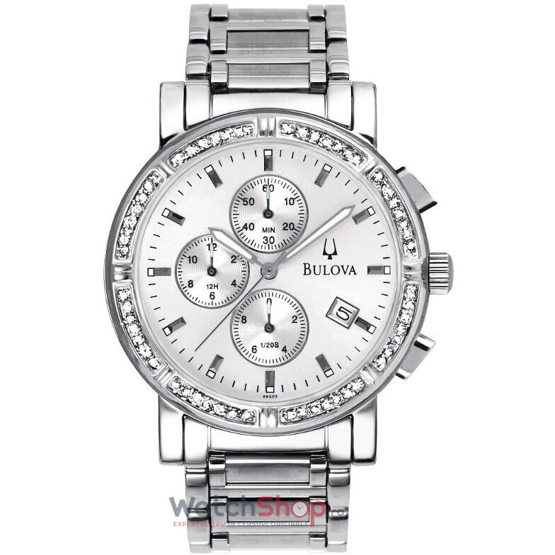 Ceas Bulova Original Barbatesc Lux Argintiu DRESS 96E03 Quartz cu Comanda Online