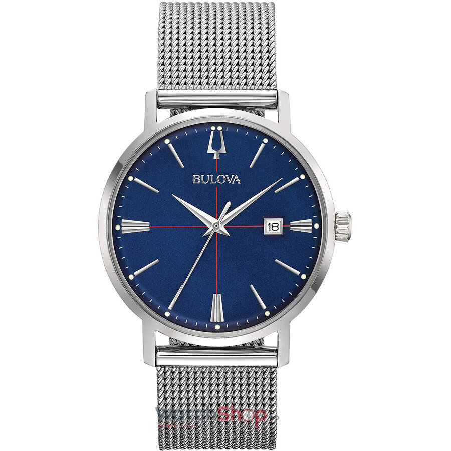 Ceas Bulova Original Casual Albastru pentru Barbati AEROJET 96B289 cu Comanda Online