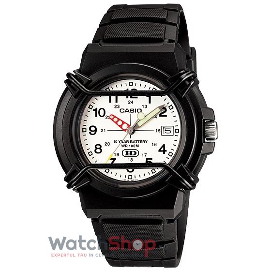 Ceas Casio Casual Barbatesc COLLECTION HDA-600B-7B Alb Quartz cu Comanda Online