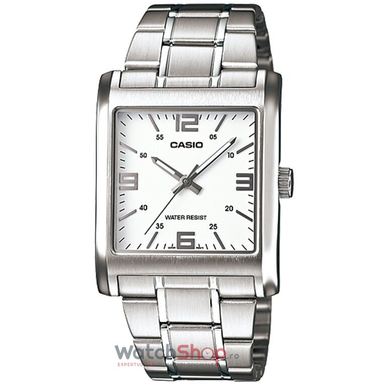 Ceas Casio Casual Barbatesc COLLECTION MTP-1337D-7A Alb Quartz cu Comanda Online