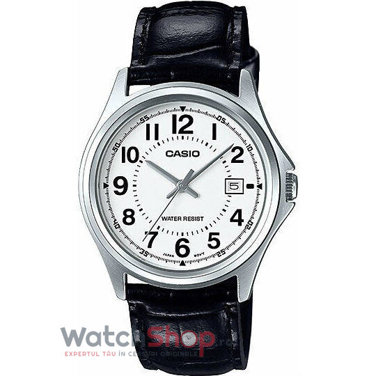 Ceas Casio Casual Barbatesc ENTICER MTP-1401L-7A Alb Quartz cu Comanda Online