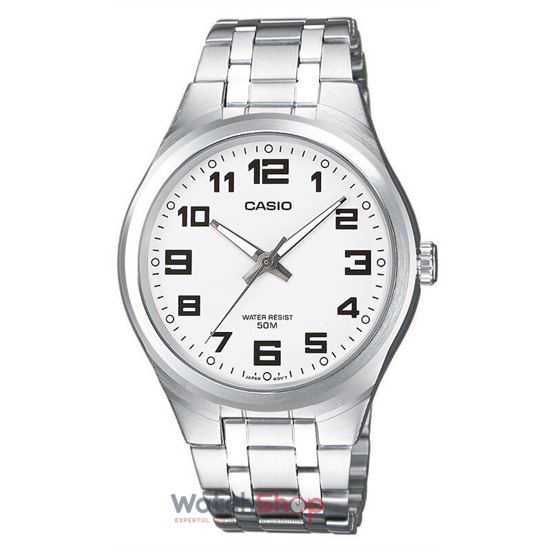 Ceas Casio Casual Barbatesc MTP-1310PD-7BVEF Alb Quartz cu Comanda Online