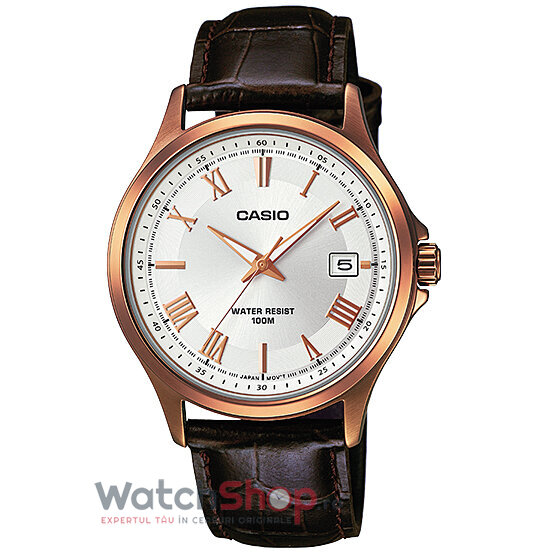 Ceas Casio Casual Barbatesc MTP-1383RL-7AVDF Argintiu Quartz cu Comanda Online