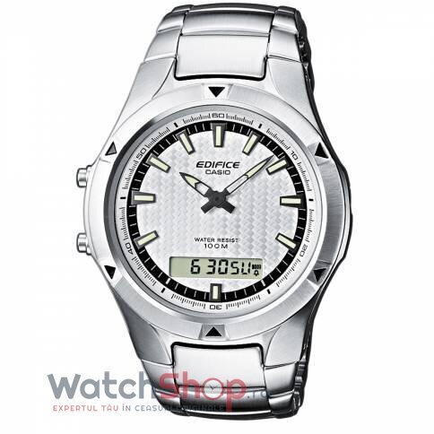 Ceas Casio Casual-Sport Barbatesc EDIFICE EFA-126D-7A Argintiu Quartz cu Comanda Online