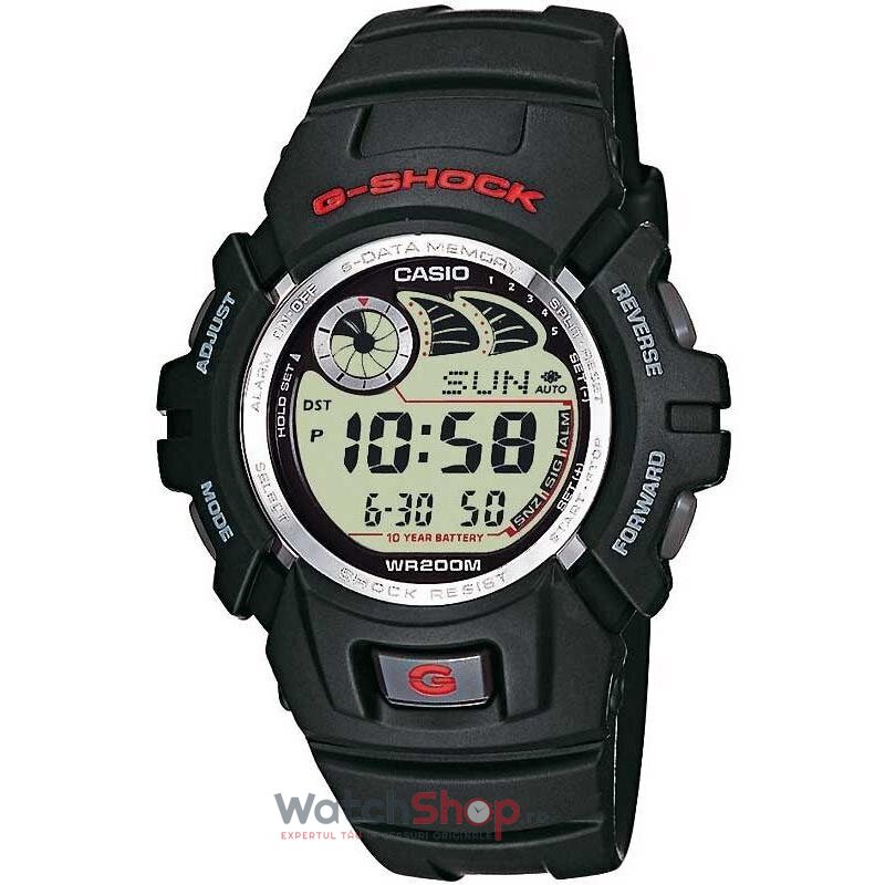 Ceas Casio Casual-Sport Barbatesc G-SHOCK G-2900F-1VER Negru Quartz cu Comanda Online