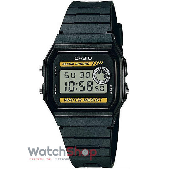 Ceas Casio Casual-Sport Barbatesc RETRO F-94WA-9DG Gri Quartz cu Comanda Online