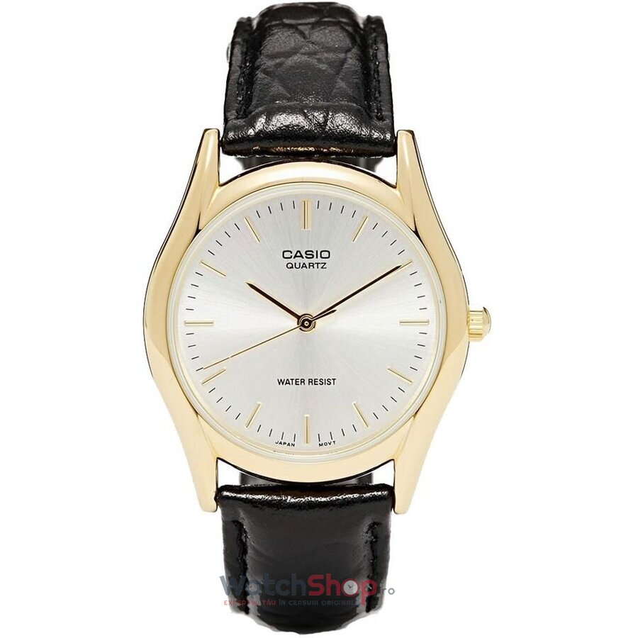 Ceas Casio Original Barbatesc Casual Argintiu MTP-1154PQ-7AEF Quartz cu Comanda Online