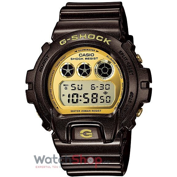 Ceas Casio Original Barbatesc Outdoor Auriu G-SHOCK DW-6900BR-5ER G-Specials Quartz cu Comanda Online