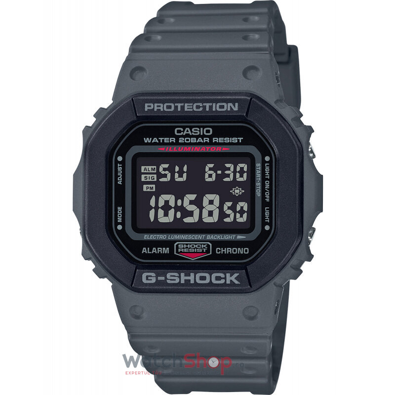 Ceas Casio Original Barbatesc Sport Negru G-SHOCK DW-5610SU-8ER Quartz cu Comanda Online