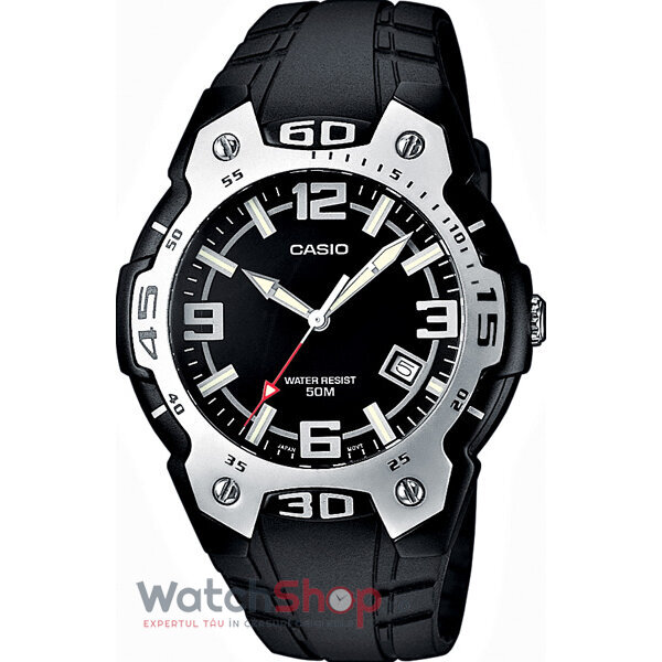 Ceas Casio Original Barbatesc Sport Negru MTR-102-1A1VEF Quartz cu Comanda Online