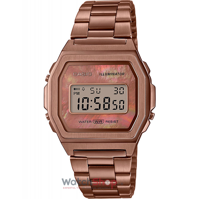 Ceas Casio Original Barbatesc Sport  RETRO A1000RG-5EF Quartz cu Comanda Online