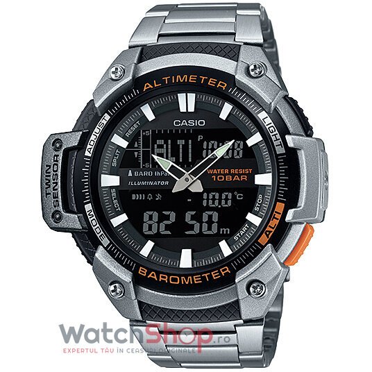 Ceas Casio Outdoor Barbatesc COLLECTION SGW-450HD-1B Negru Quartz cu Comanda Online