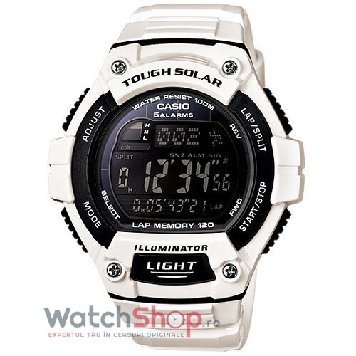 Ceas Casio Outdoor Barbatesc W-S220C-7BVEF Tough Negru Quartz cu Comanda Online