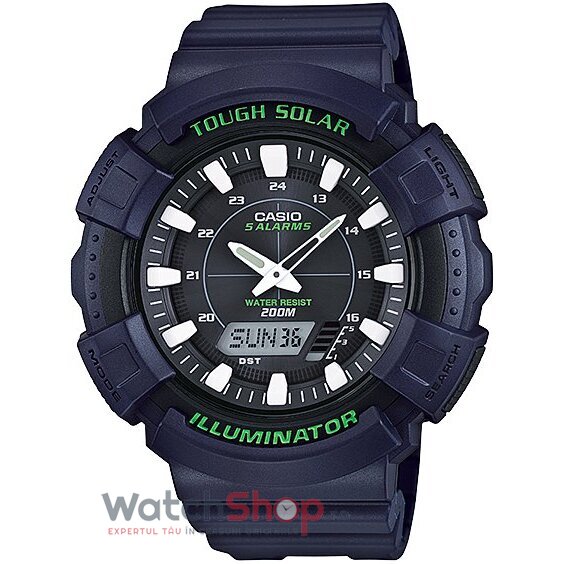 Ceas Casio Sport Barbatesc AD-S800WH-2AVEF Tough Negru Quartz cu Comanda Online