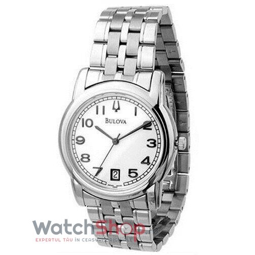 Ceas Casual Bulova Barbatesc 63F28 Alb Quartz Original cu Comanda Online