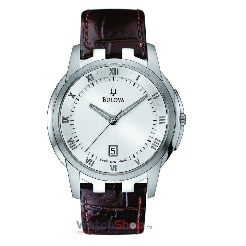 Ceas Casual Bulova Barbatesc 63F52 Argintiu Quartz Original cu Comanda Online