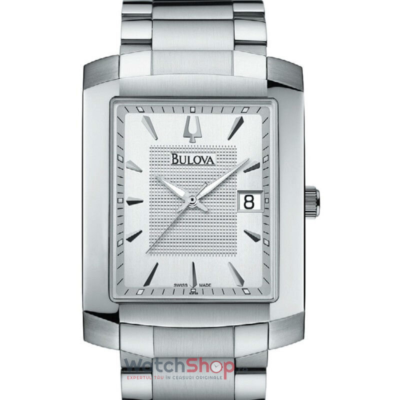 Ceas Casual Bulova Barbatesc 63F59 Argintiu Quartz Original cu Comanda Online