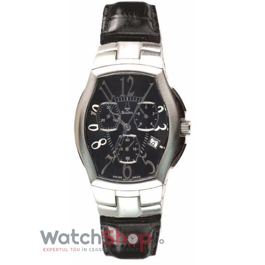 Ceas Casual Bulova Barbatesc ACCUTRON 63B46 Negru Quartz Original cu Comanda Online