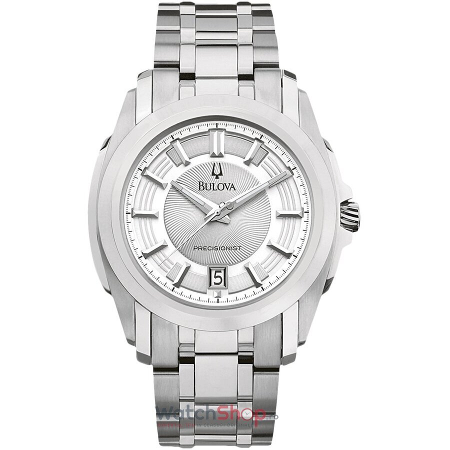 Ceas Casual Bulova Barbatesc PRECISIONIST 96B130 Argintiu Quartz Original cu Comanda Online