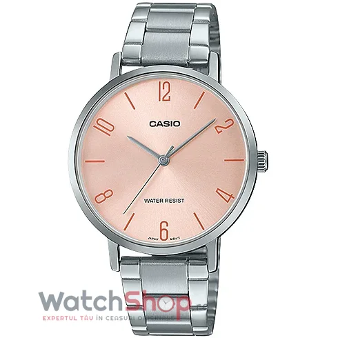 Ceas Casual Casio DRESS LTP-VT01D-4B2 Aur roz de Dama Original cu Comanda Online