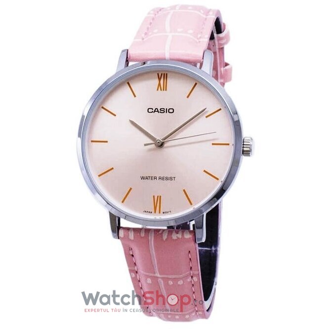 Ceas Casual Casio DRESS LTP-VT01L-4B Aur roz de Dama Original cu Comanda Online