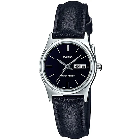 Ceas Casual Casio LTP-V006L-1B2 Negru de Dama Original cu Comanda Online