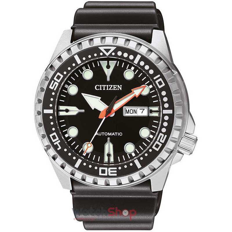 Ceas Casual Citizen Barbatesc MECHANICAL NH8380-15EE Negru Automatic Original cu Comanda Online