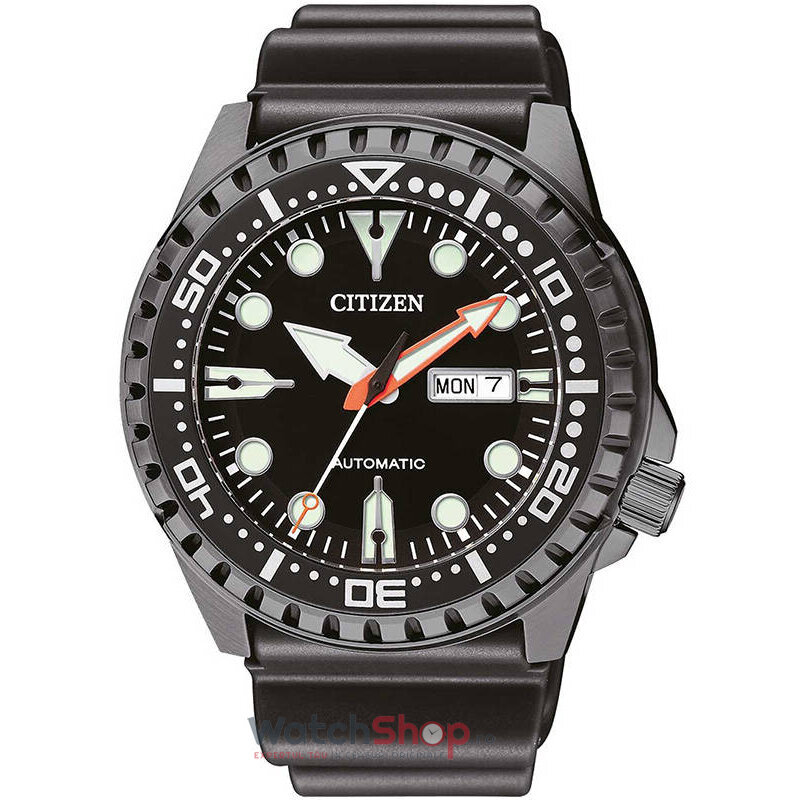 Ceas Casual Citizen Barbatesc MECHANICAL NH8385-11EE Negru Automatic Original cu Comanda Online