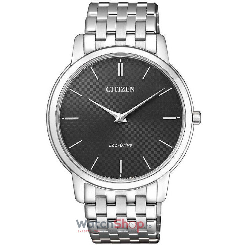 Ceas Casual Citizen Barbatesc STILETTO AR1130-81H Negru Eco-Drive Original cu Comanda Online