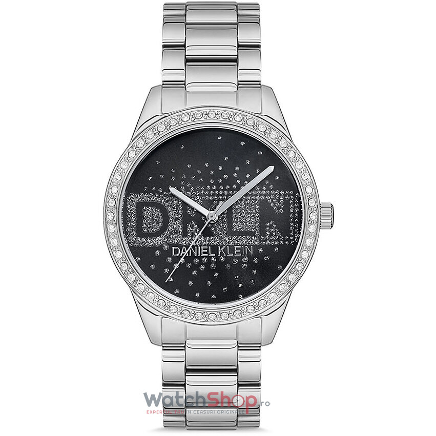 Ceas Casual Daniel Klein PREMIUM DK.1.12697.6 Negru de Dama Original cu Comanda Online