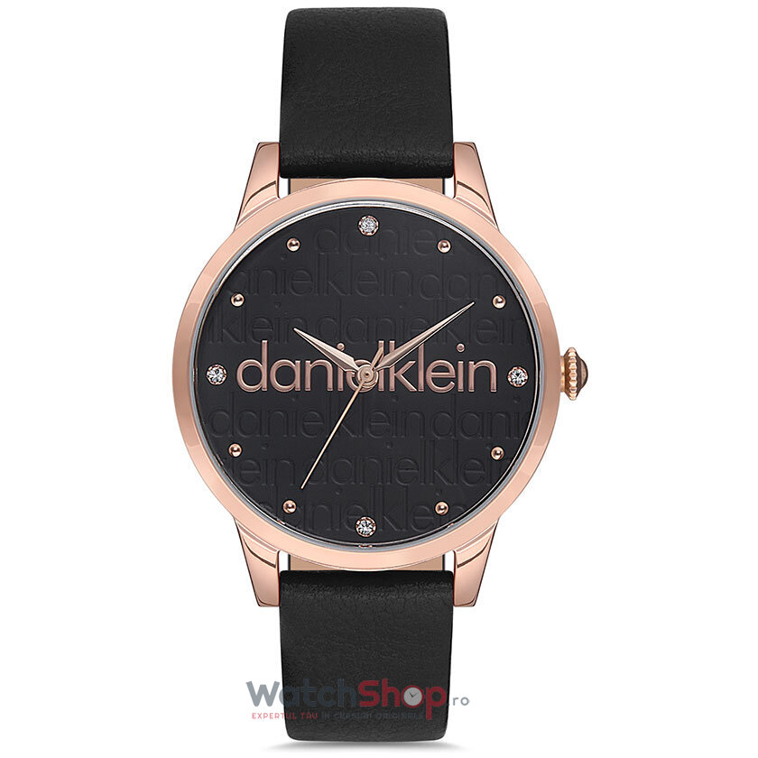 Ceas Casual Daniel Klein TRENDY DK.1.12693.1 Negru de Dama Original cu Comanda Online