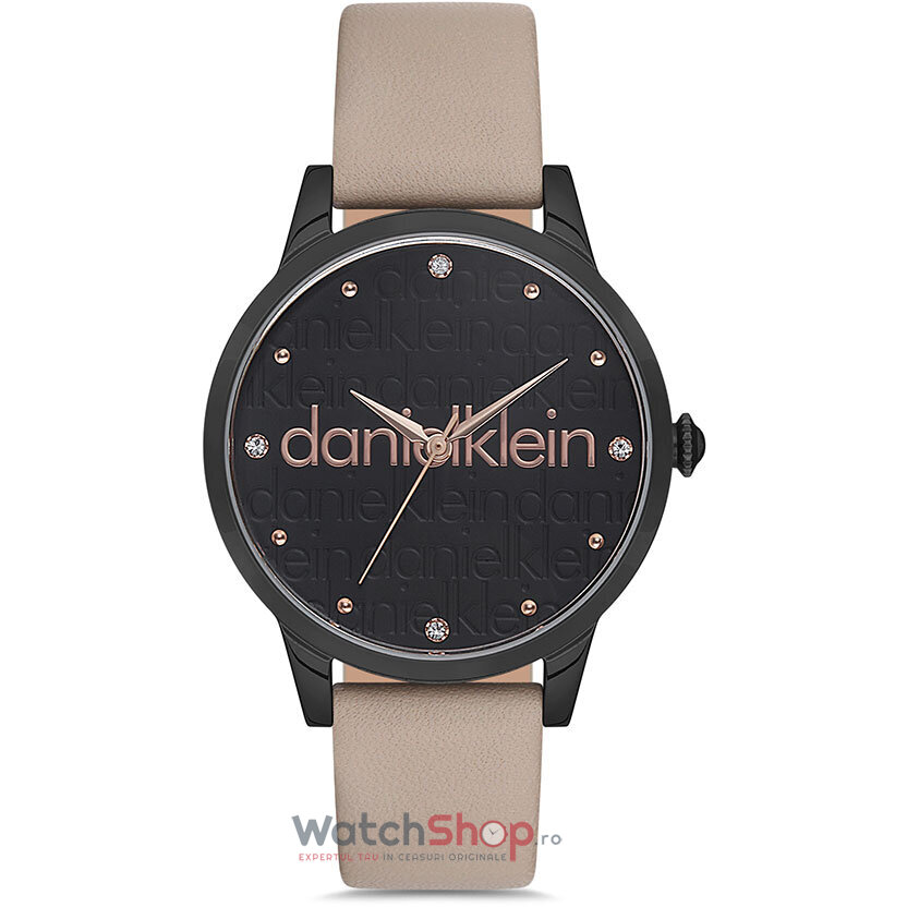 Ceas Casual Daniel Klein TRENDY DK.1.12693.4 Negru de Dama Original cu Comanda Online