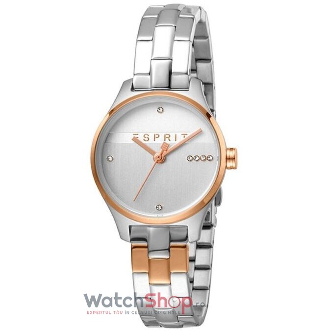 Ceas Casual ESPRIT ESSENTIAL GLAM ES1L054M0095 Argintiu de Dama Original cu Comanda Online