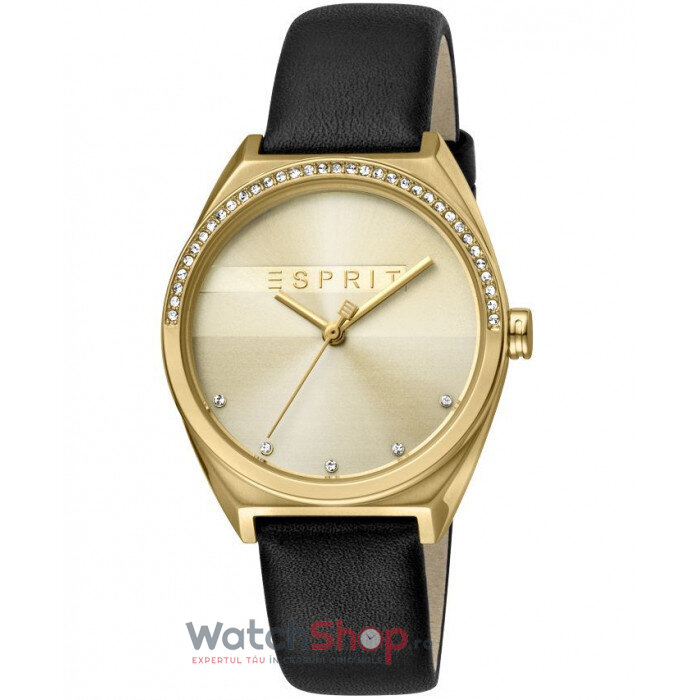 Ceas Casual ESPRIT SLICE GLAM ES1L057L0025 Auriu de Dama Original cu Comanda Online