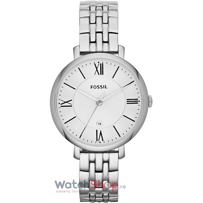 Ceas Casual Fossil JACQUELINE ES3433 Alb de Dama Original cu Comanda Online