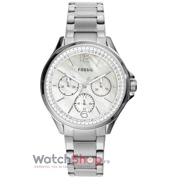 Ceas Casual Fossil SADIE ES4778 Argintiu de Dama Original cu Comanda Online