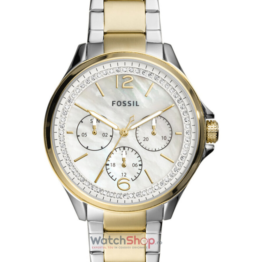 Ceas Casual Fossil SADIE ES4781 Argintiu de Dama Original cu Comanda Online