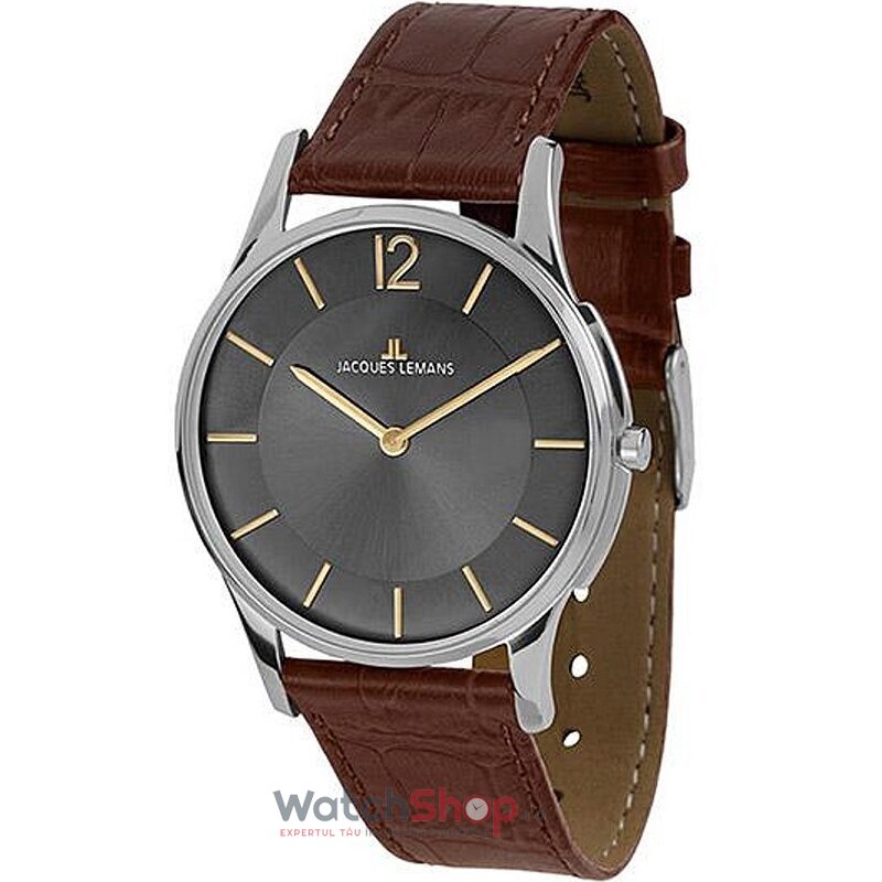 Ceas Casual Jacques Lemans LONDON 1-1944A Gri de Dama Original cu Comanda Online