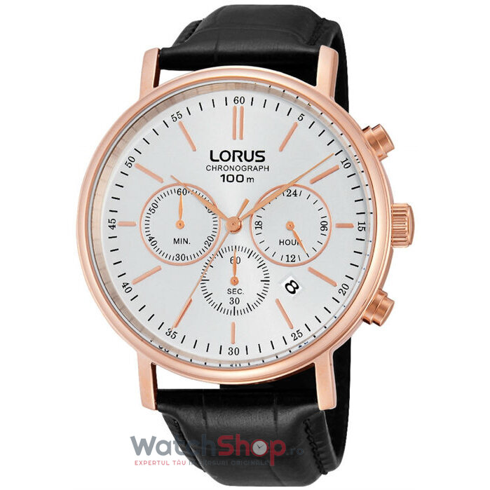 Ceas Casual Lorus by Seiko Barbatesc RT338DX-9 Cronograf Alb Quartz Original cu Comanda Online