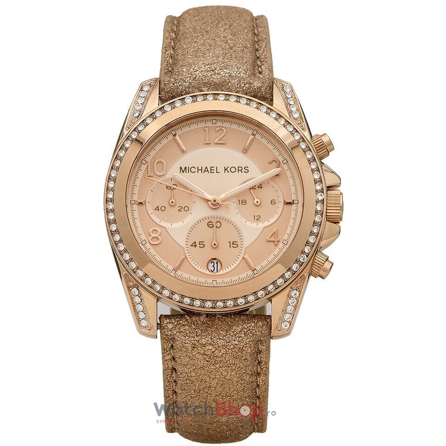 Ceas Casual Michael Kors BLAIR MK5461 Aur roz de Dama Original cu Comanda Online