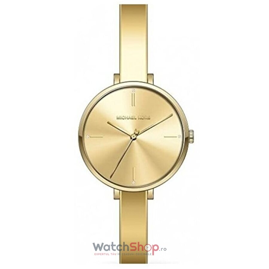 Ceas Casual Michael Kors JAYNE MK7118 Auriu de Dama Original cu Comanda Online