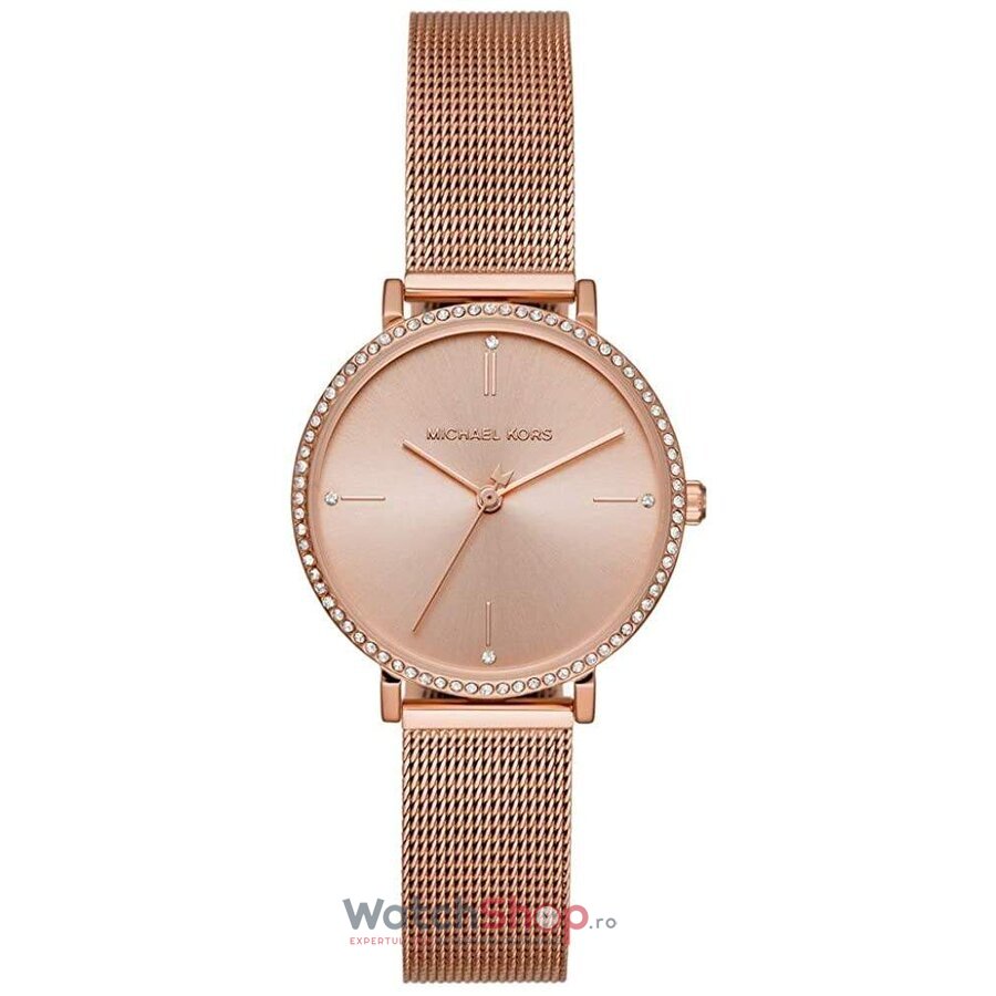 Ceas Casual Michael Kors JAYNE MK7122 Aur roz de Dama Original cu Comanda Online