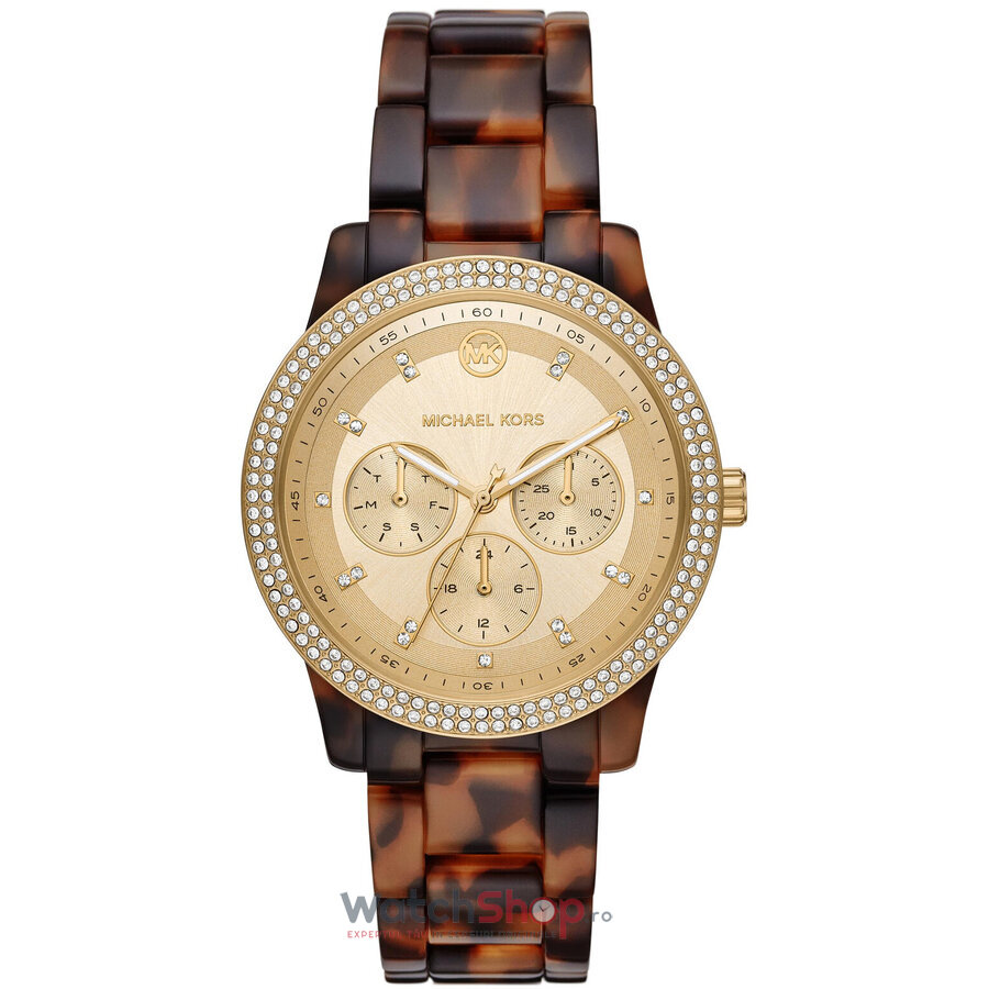 Ceas Casual Michael Kors TIBBY MK6816 Auriu de Dama Original cu Comanda Online