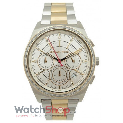 Ceas Casual Michael Kors TWO TONE MK6445 Alb de Dama Original cu Comanda Online