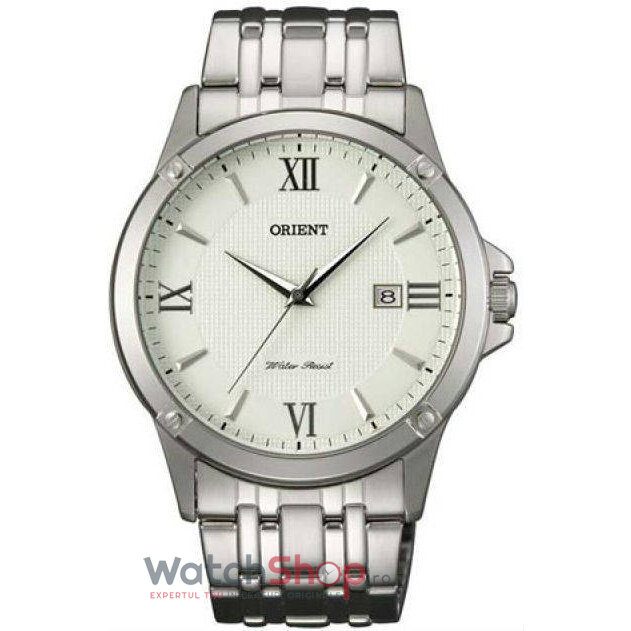 Ceas Casual Orient Barbatesc DESIGN FUNF4003W0 Alb Quartz Original cu Comanda Online